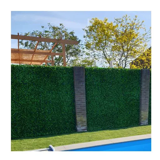 Ruopei 50*50CM Artificial Plant Wall Panel Lawn Landscape Green Leaves Wall Decoration for Baby Shower Backdrop