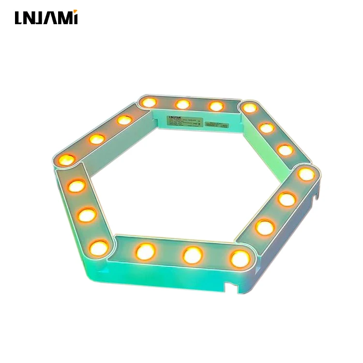 LNJAMI 24V DMX DALI Linkable RGB Linear Flexible LED Wall Washer Lights For Outdoor Architectural Hotel Exterior Lighting