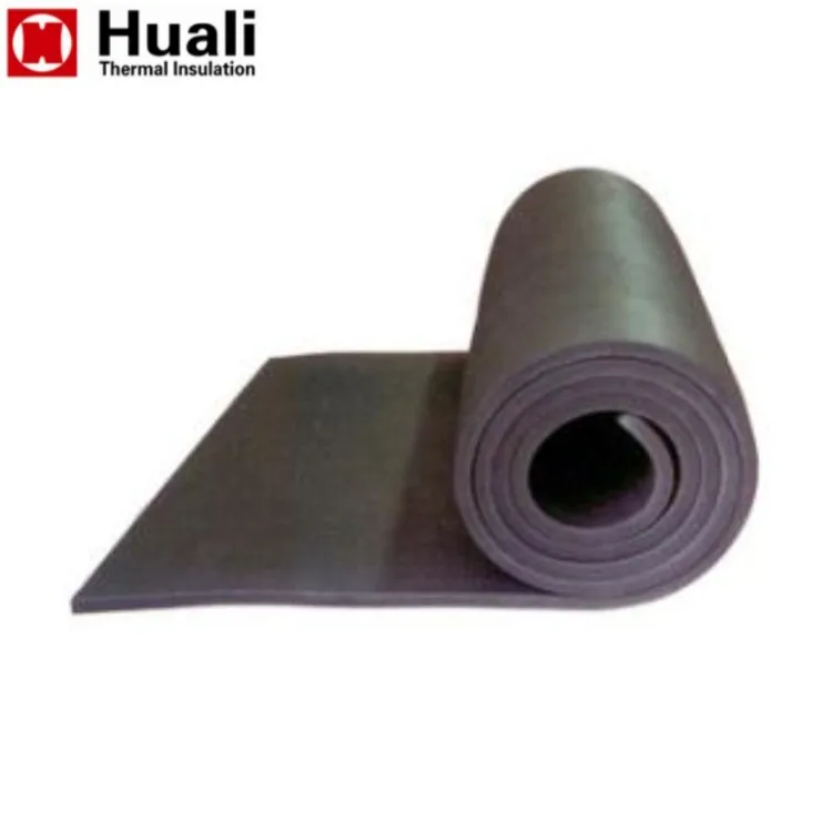 black waterproof natural fireproof soundproof 13MM 15MM 19MM 23MM NBR rubber foam sheet