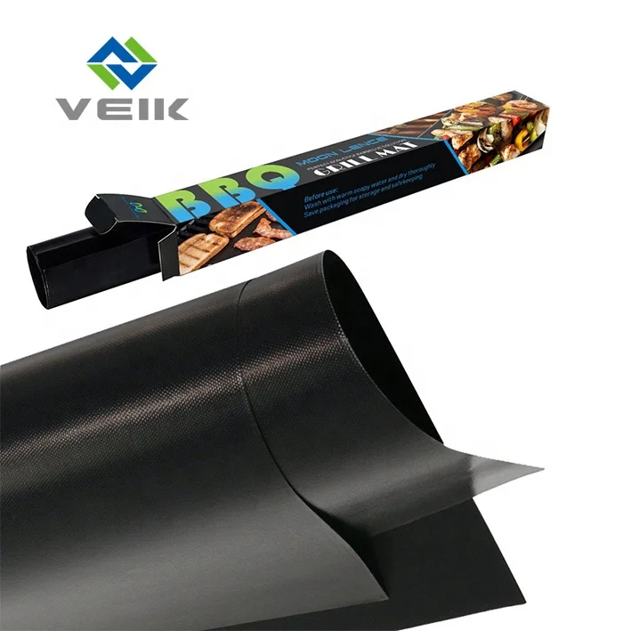 BBQ Grill Mat Non-Stick Fire Resistant PTFE BBQ Grill Mat