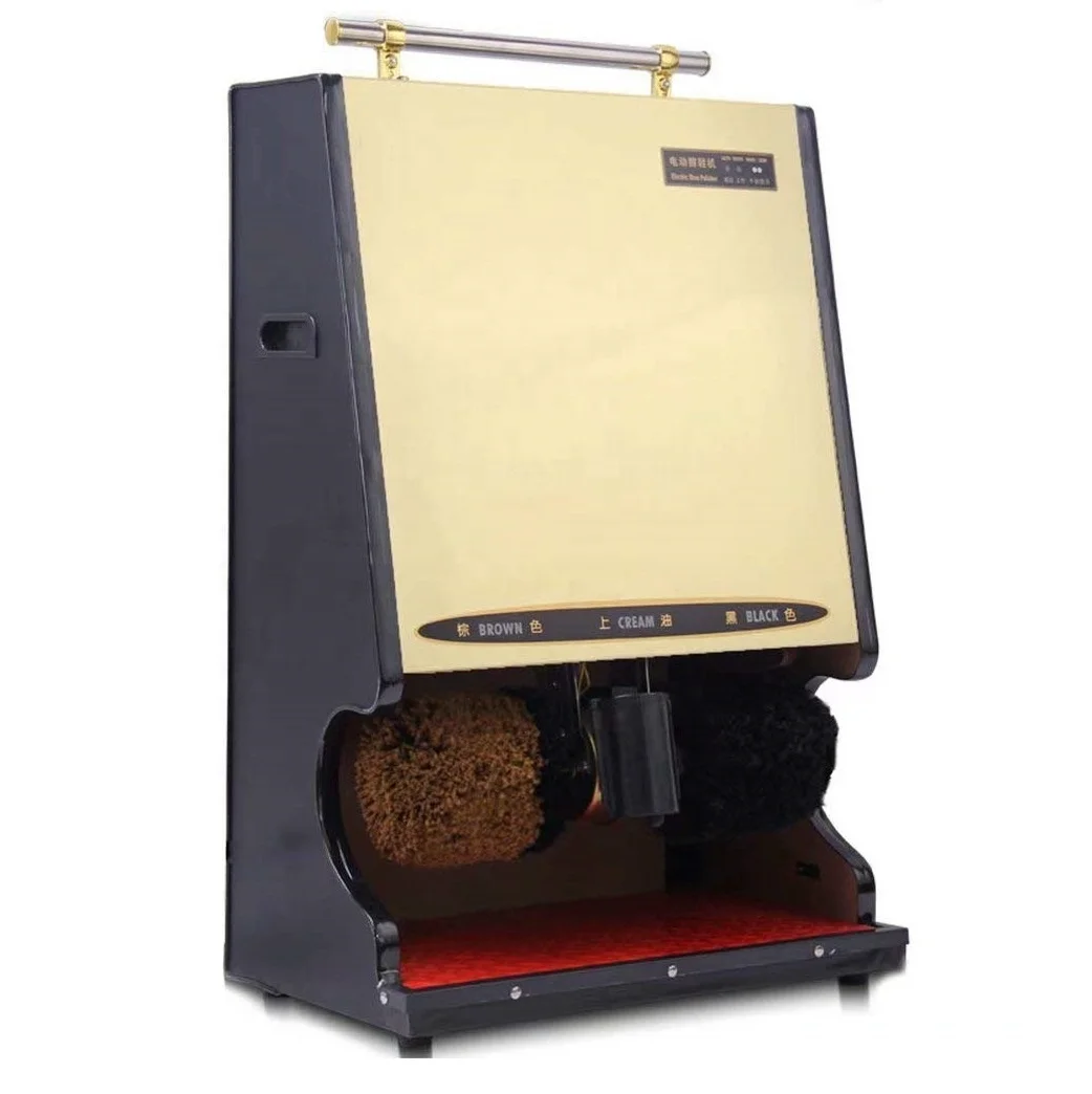 
Portable wholesale price electric automatic public type shoe polisher commercial shoe shine machine 