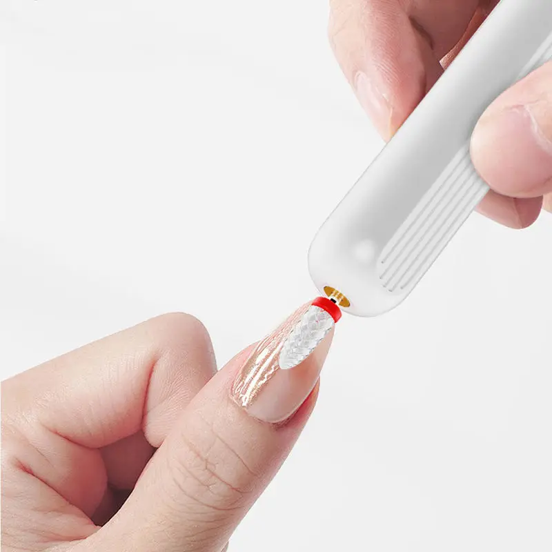 Small Electric Polishing Thick Fingernails Dead Skin Tools Nail Grinder Nail Remover Polisher Set Nail Drill