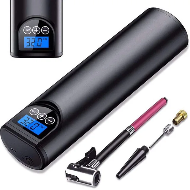 Air Pump Rechargeable Battery Powered Cordless Portable Air Pump Electric Tire Inflator Air Tire Inflator