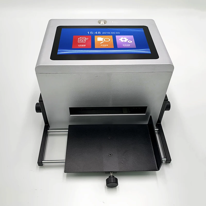 Wholesale price expiry date Desktop static Plastic bottle smart continuous inkjet printer