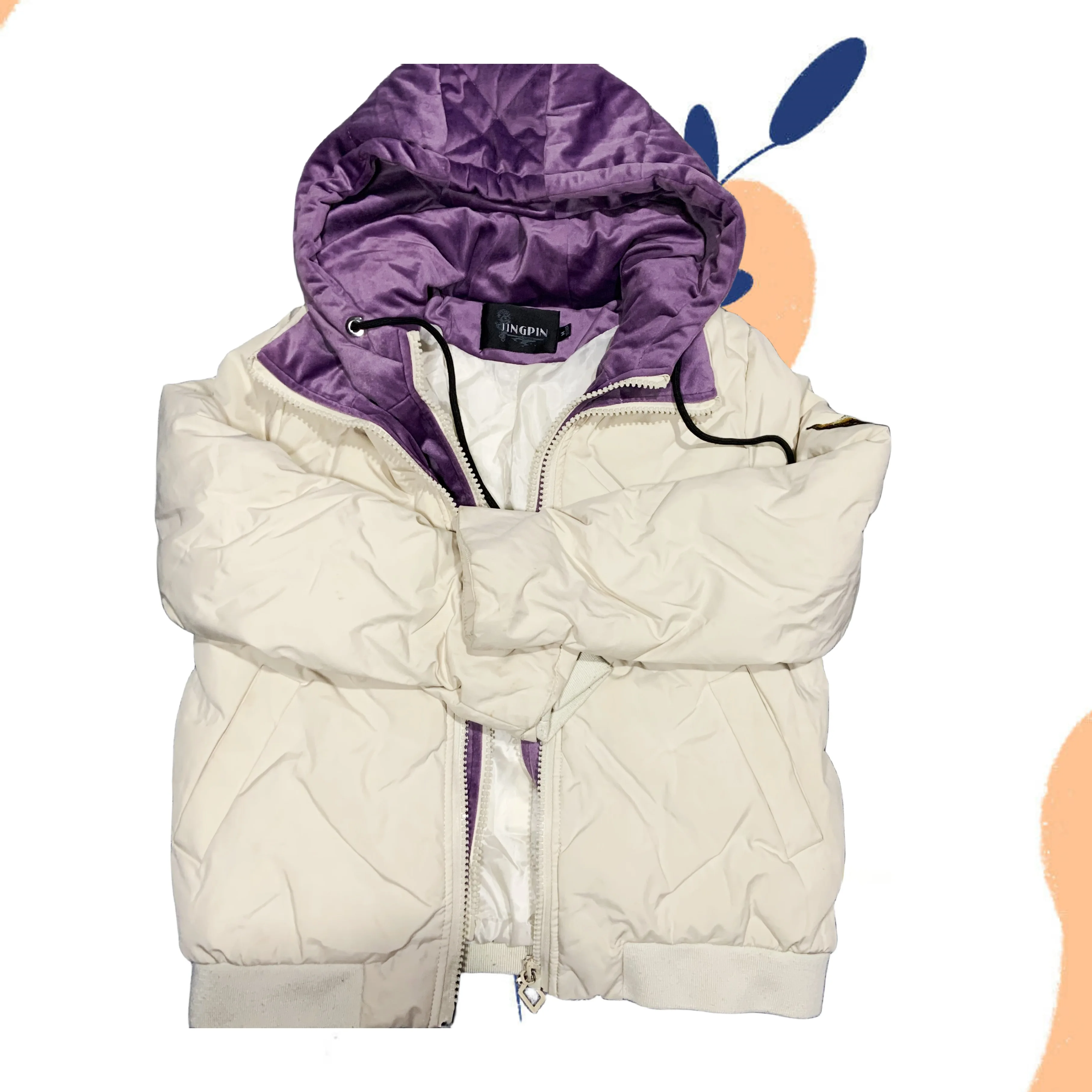 C11 Hot sell used clothes warm winter women coat top quality and 90% clean in bale second hand clothes wholesale