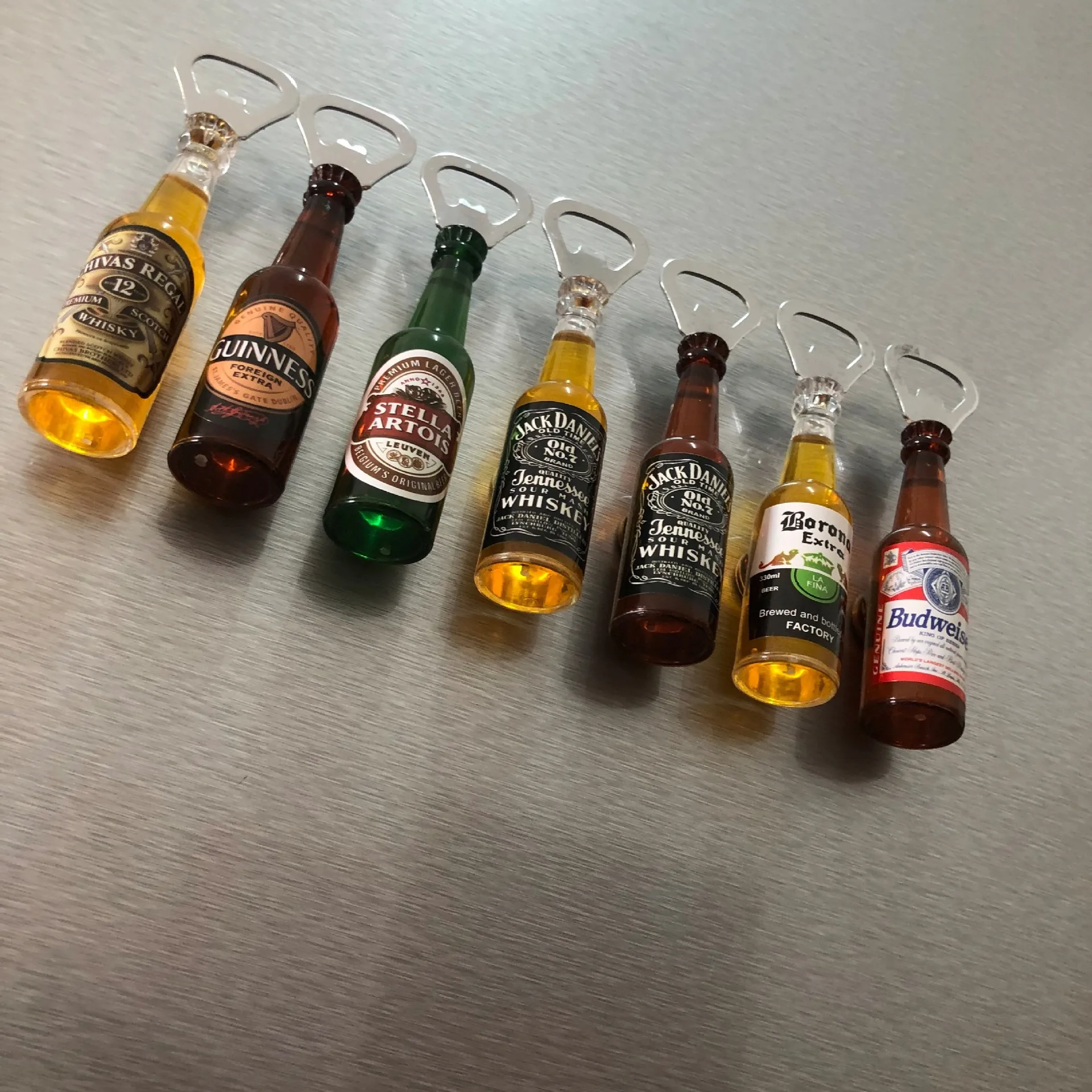 Wholesale bottle opener fridge magnets souvenir customized fridge magnetic fridge