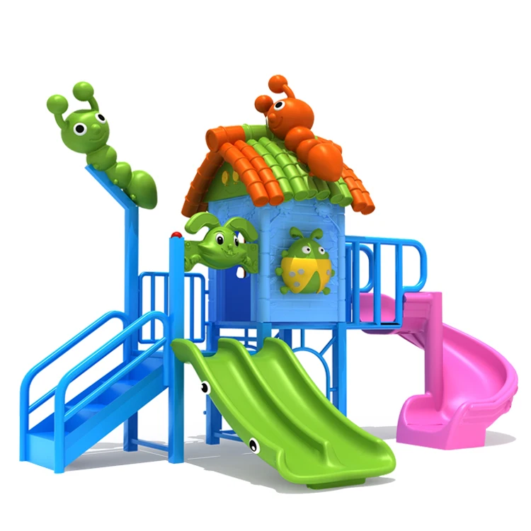 Cheap Children Outdoor Plastic Slide Playground Set Kid Plastic plastic outdoor playground tube slide for sale