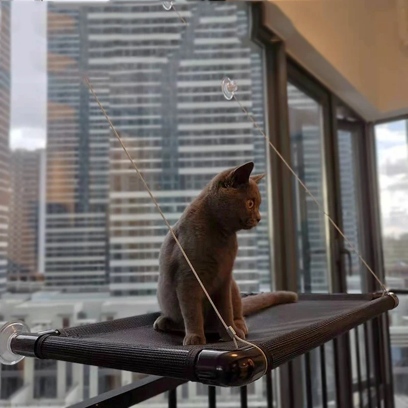 Multifunctional Household Appliances Polyester Custom Cat Bed House Window