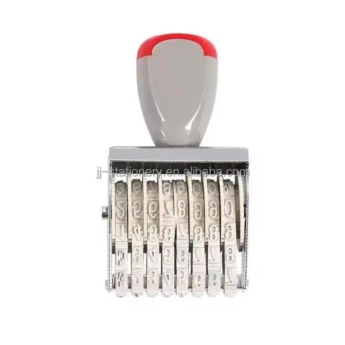 Plastic Colorful Funny Rubber Sefl Ink Diy Rolling Wheel Date Time Plastic Custom Logo Stamps