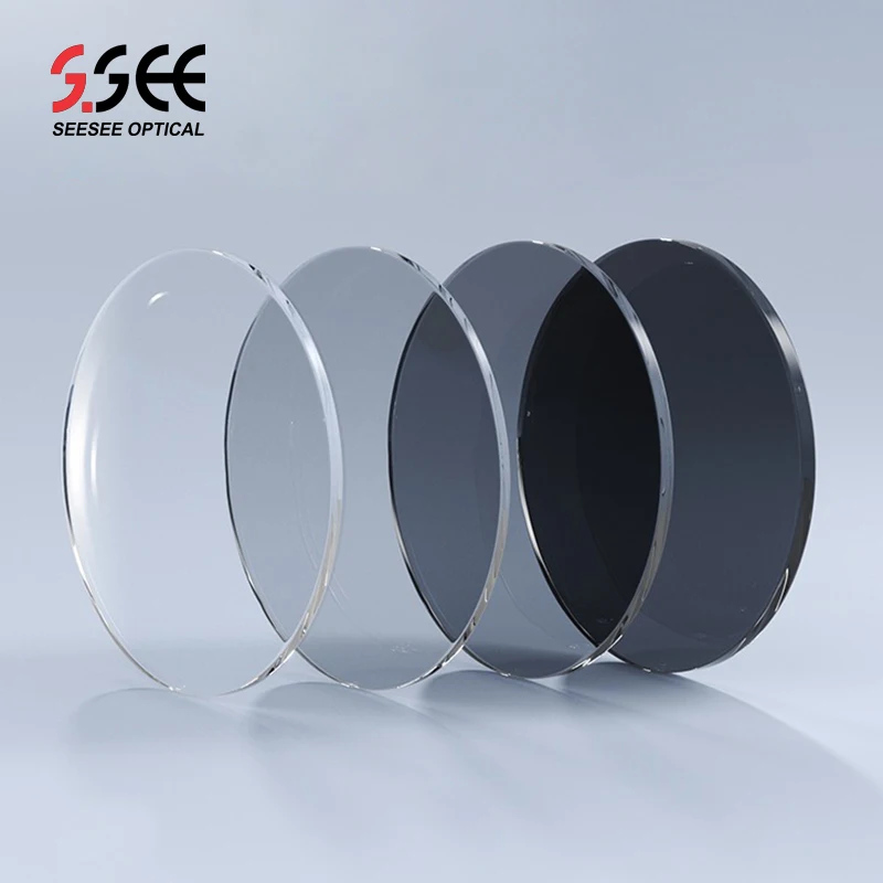 2022 hot sale lens 1.56 photo grey Eyeglasses lenses optical lenses