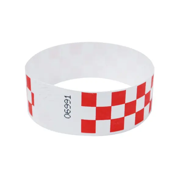 Custom Children Identification Tracking Disposable RFID Wristband Ultralight Medical Paper PVC Bracelet