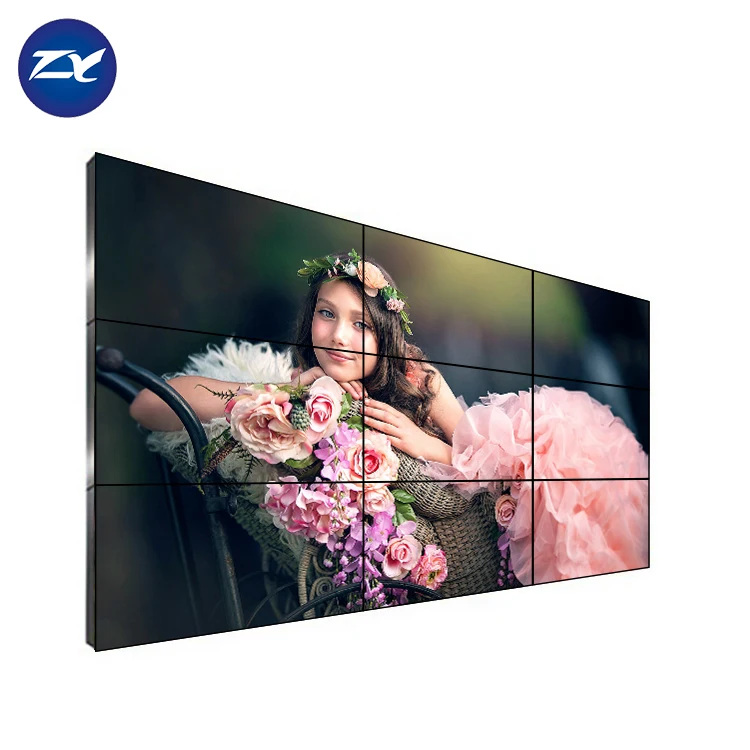 49 Inch samsung 4k screen 3x3 video wall mount lcd videowall controller