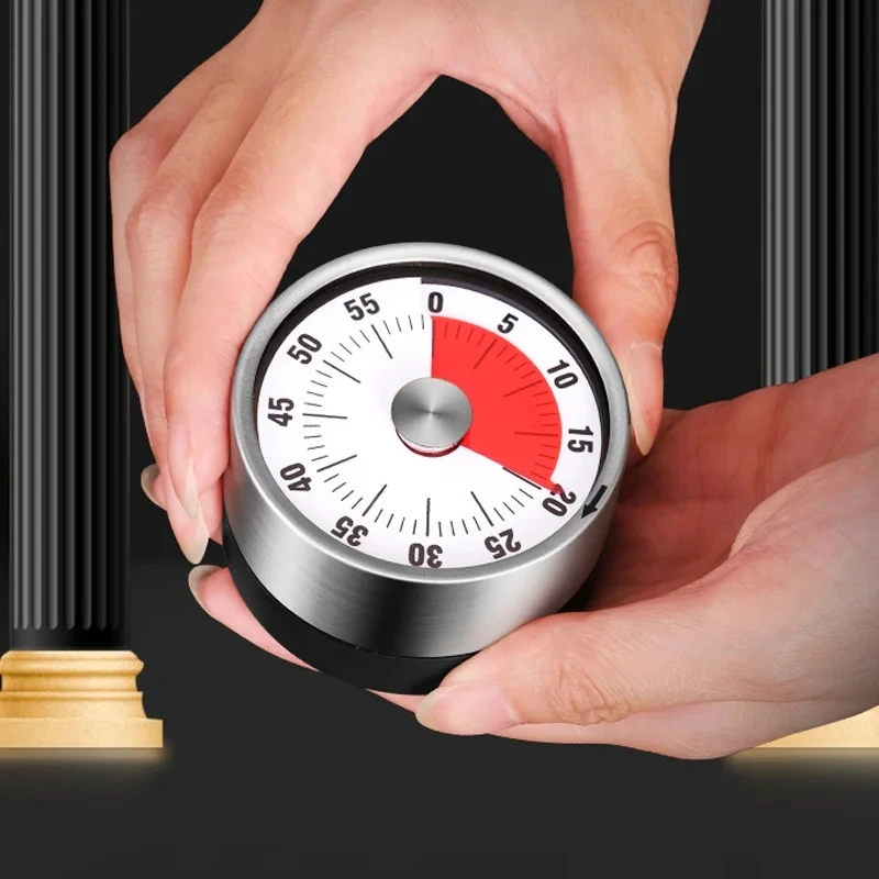 Mechanical Manual Digital Timer Magnetic Kitchen Timer Cooking Study Fitness Countdown Alarm Clock Gadget Kitchen Accessories
