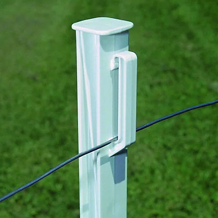 Step-In Fence Post Electric Fence Post With Holders For Ranch Farm