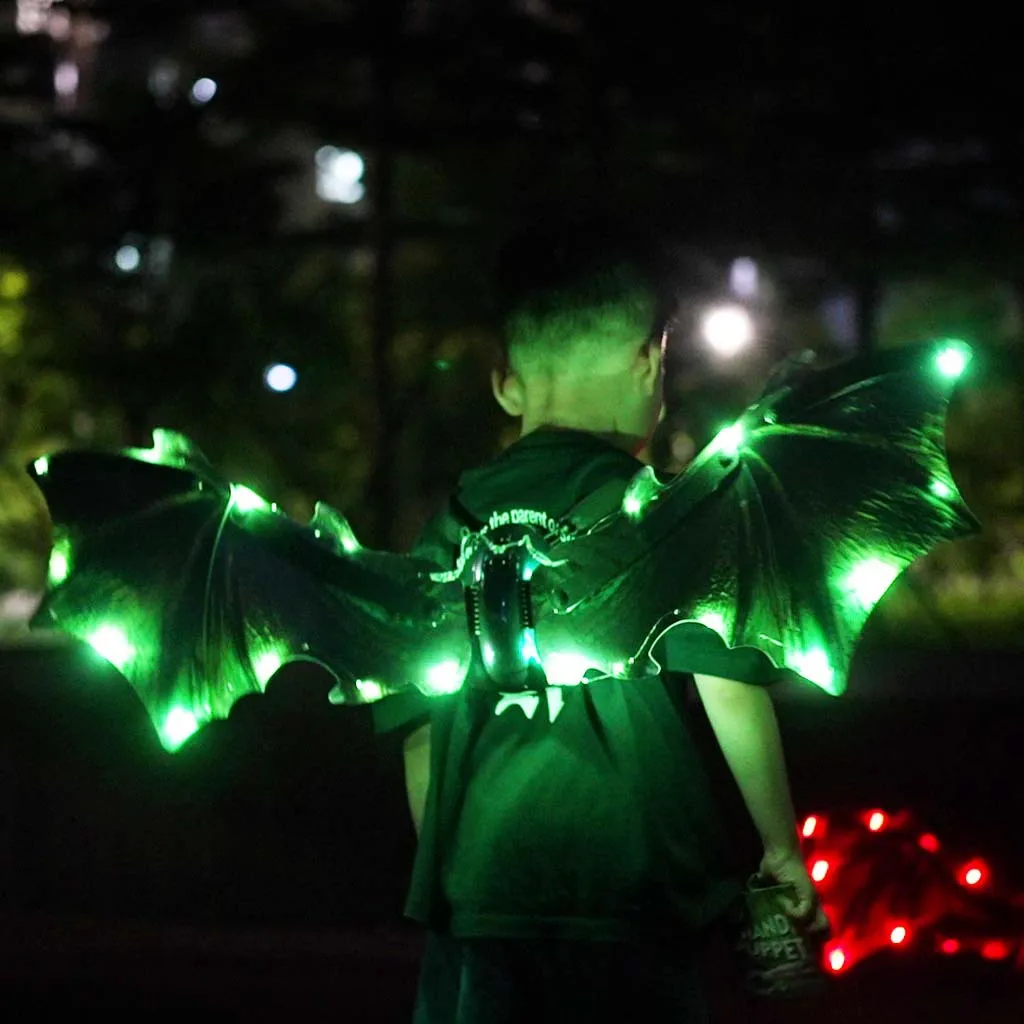 Electric Dinosaur Wings  Dress Up Props Electric Dinosaur Wings Lights Sound Monster Dressed Wings Toy