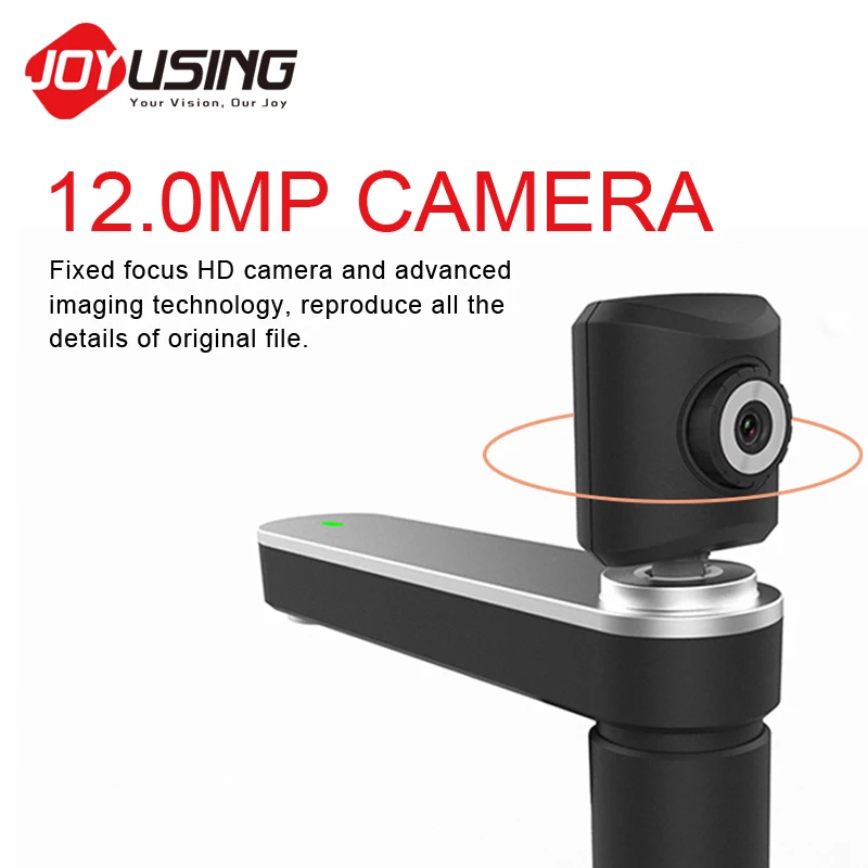 High resolution A4 5MP 12MP 16MP teaching visualizer
