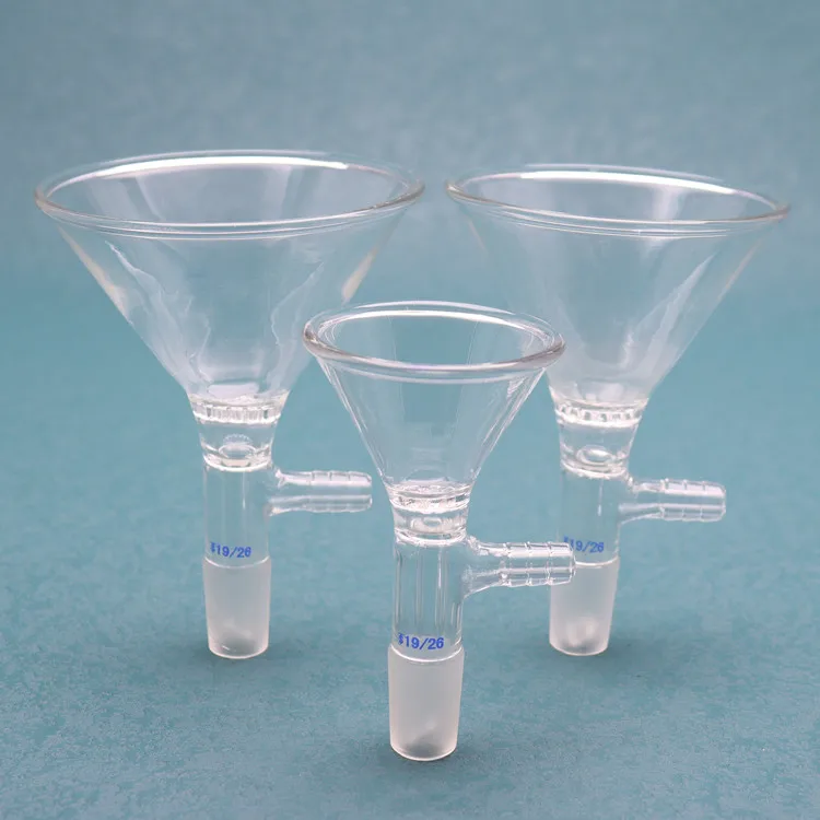 Factory direct sales Lab Glassware customized joint Fritted disc / Disc Filter funnel