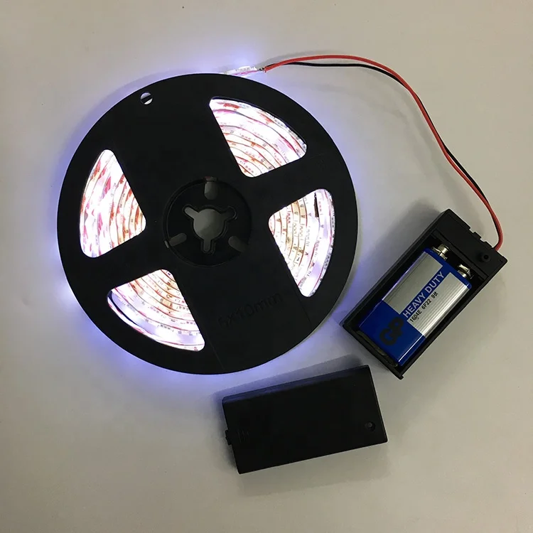 rechargeable 1.5v 3.3v 12v led strip lighting lithium battery