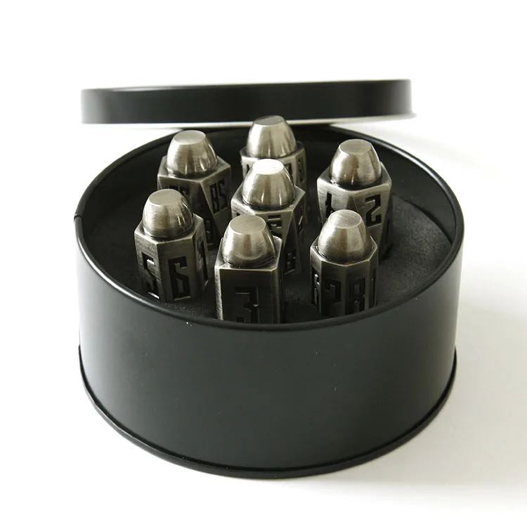 Wholesale Antique Nickel Adventures  DND  Bullet Dice Set