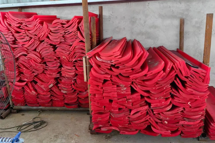 Manufacturer Conveyor Belt Mining Machinery Spare Parts Polyurethane Belt Conveyor Scraper For Using On Conveyor Belt Systems