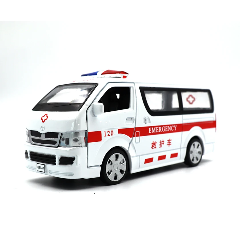 1:32 Ambulance Special Police Fire Die-Casting Alloy Car Model Diecast Toys Model Car Custom Toy Cars For Kids