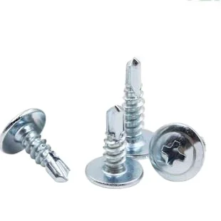China Factory Low Price Stainless Steel Truss Button Wafer Head Galvanized Customized Self Drilling Roofing Screw Wood Screw