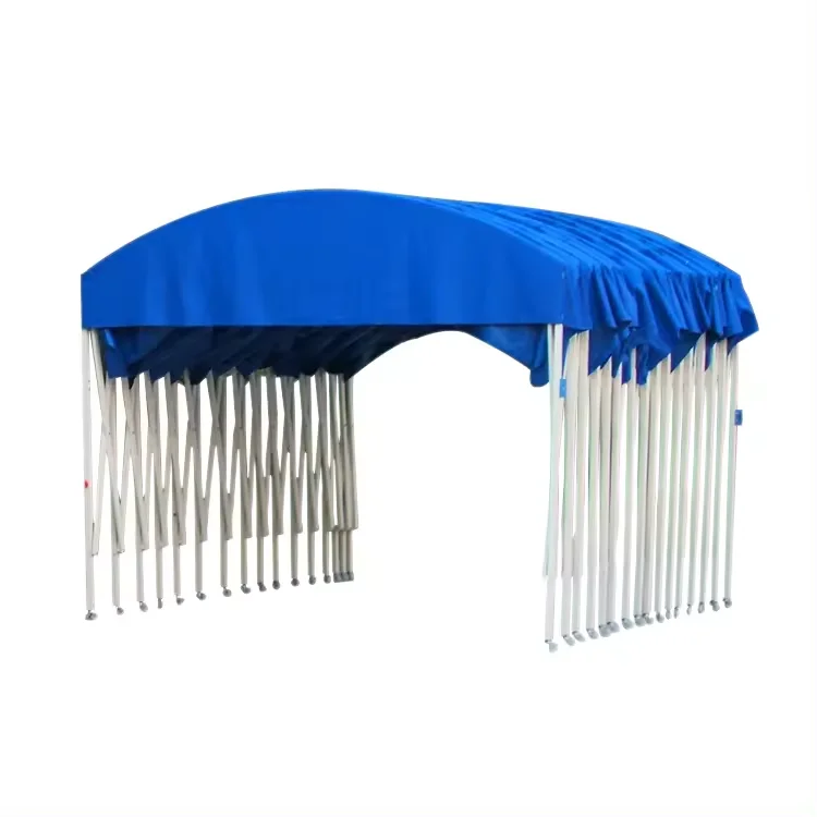 Outdoor Convenient mobile sliding tent