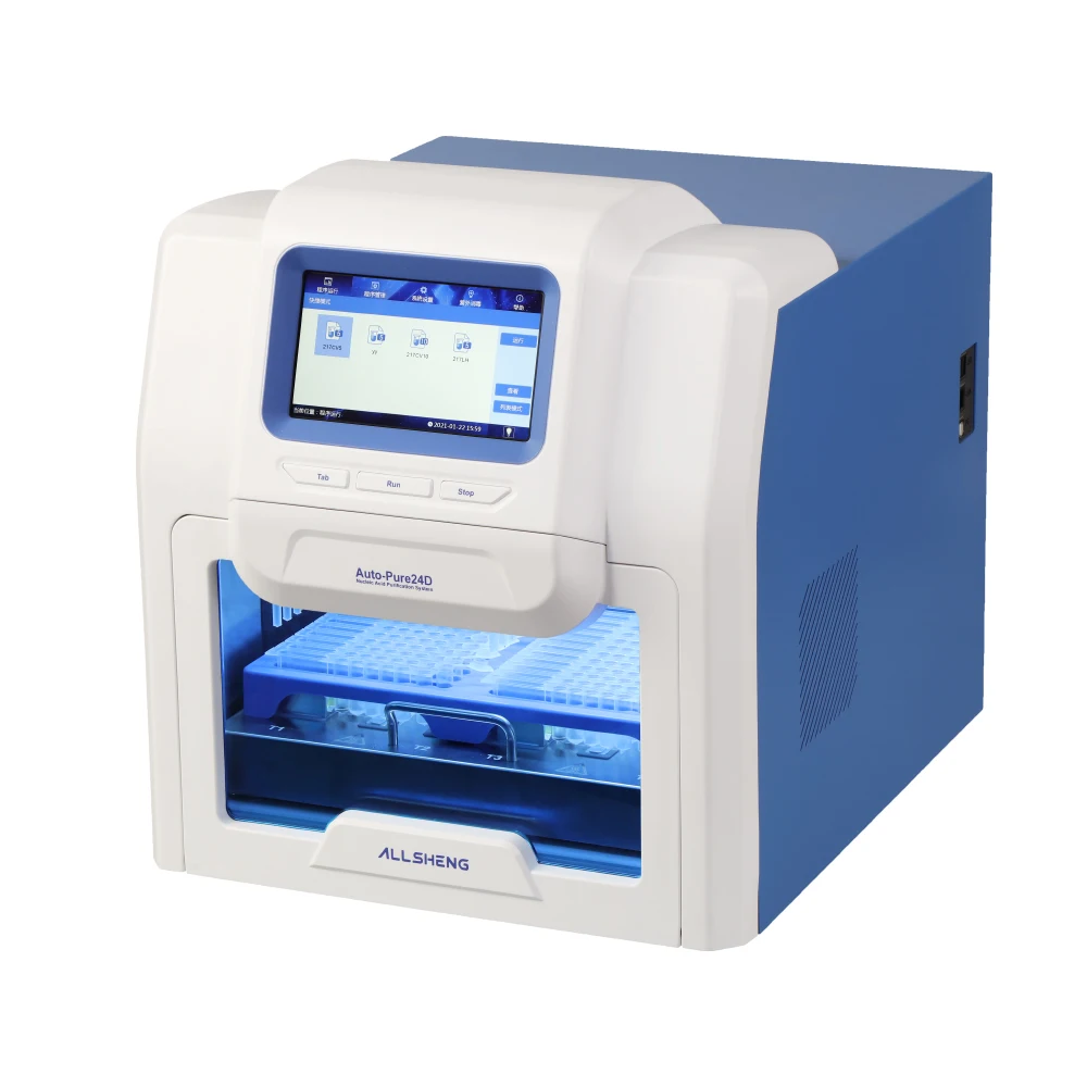 automatic pcr testing and nucleic acid extraction system auto 96