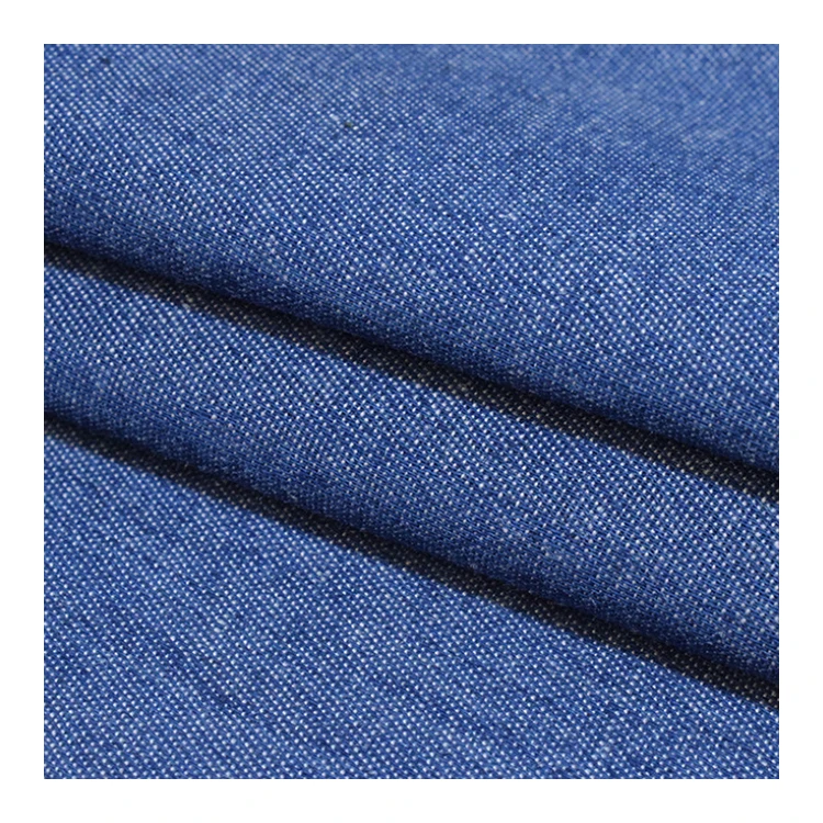 In stock hight quality tc woven custom colored denim fabric stretch jeans suppliers