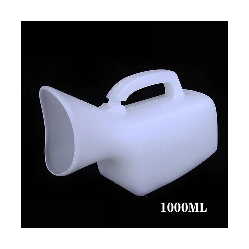 Portable Urinal for Men Urine Collector Outdoor Plastic Potty with Hose