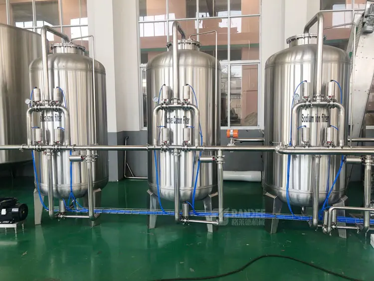  6T/H RO water treatment system / purifier without