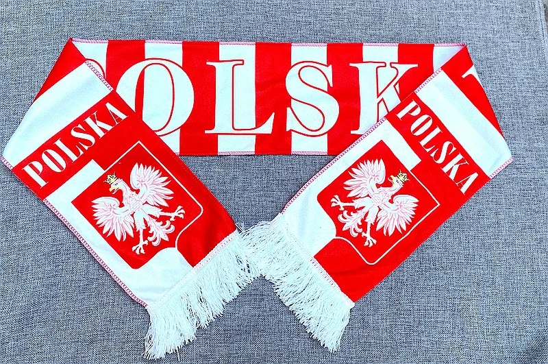 wholesale Wales soccer football scarf 2022 qatar world cup Custom Sports Souvenir football scarf, Germany football scarf