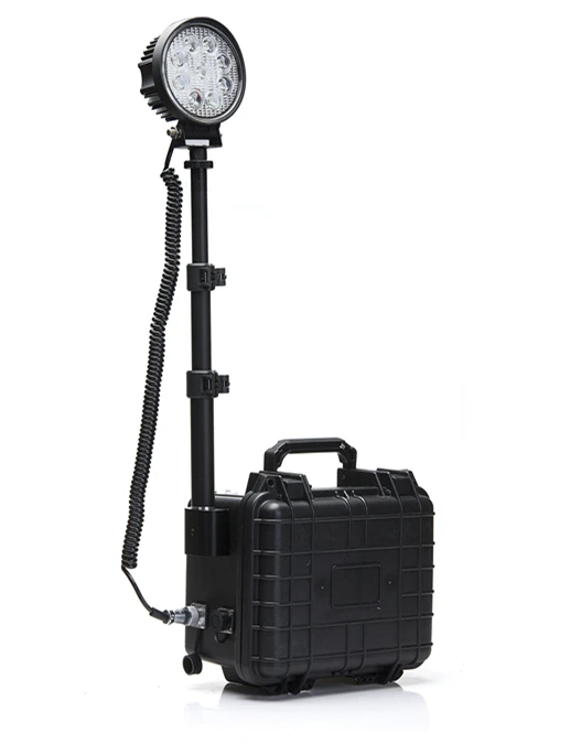 Best price USB design portable work lamp box stand light mobile light tower led flood light projector floodlight