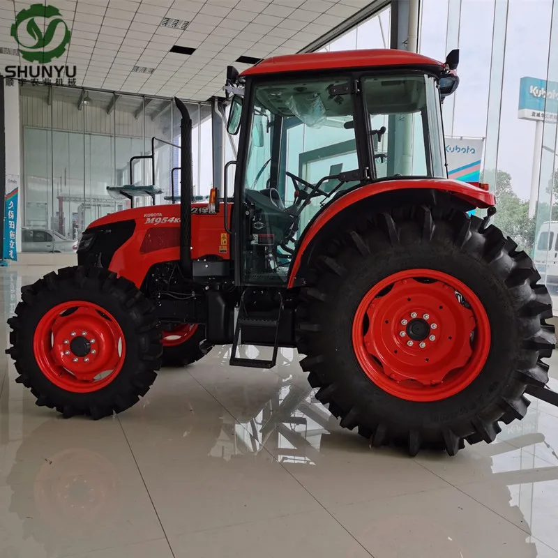 95Hp Cheap Agricultural Equipment 4Wd  Kubota Tractors