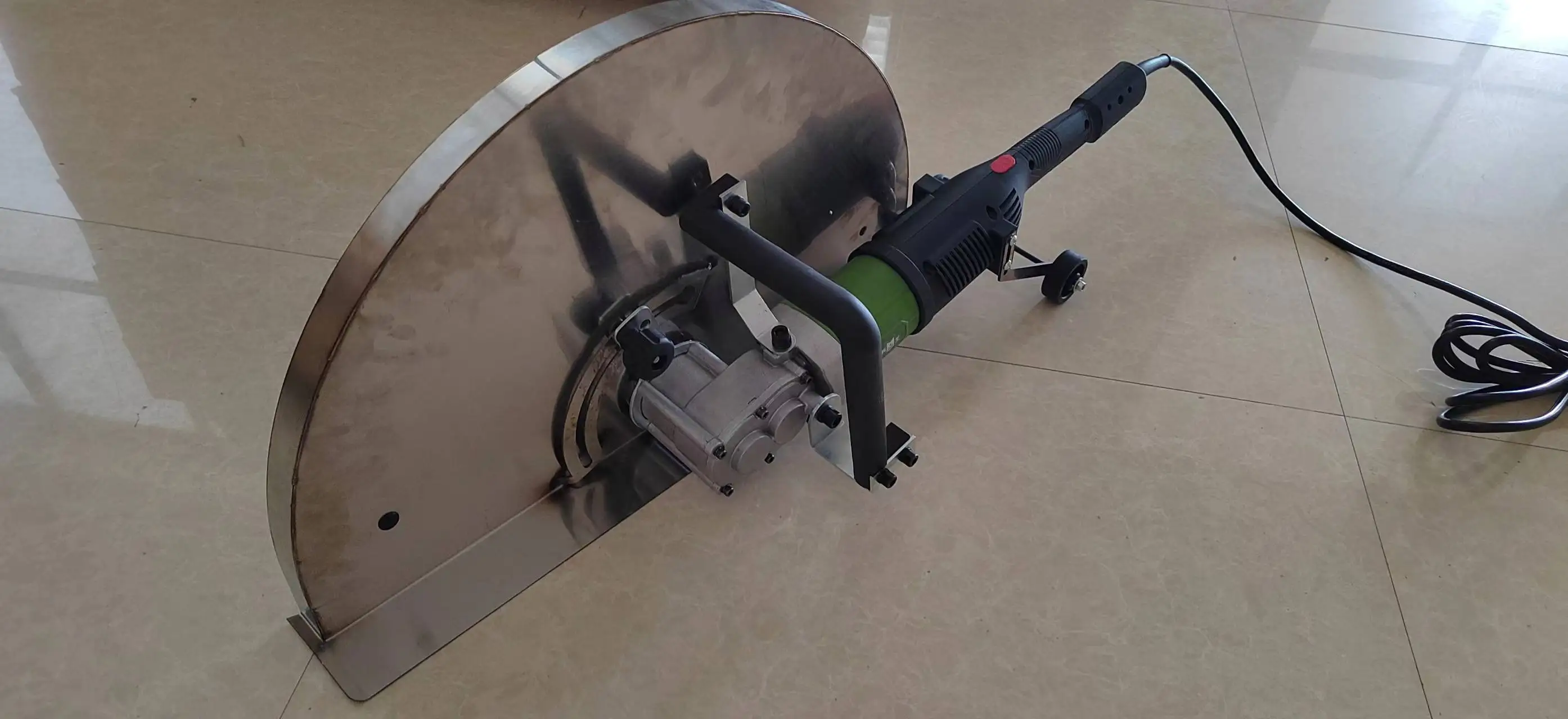 Electric Handheld Concrete Saw Machine 5800w Handy Brushless Concrete Cement Cutting Circular Ring Wall Saw