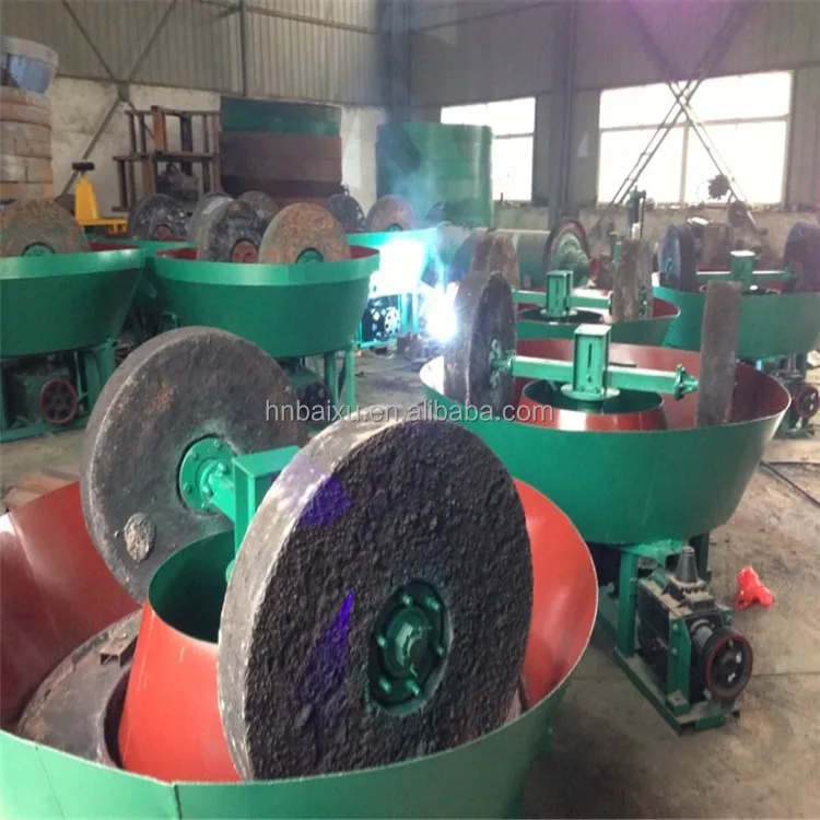 good price african hot sale 1200 round mill gold grinding wet pan mill for mining