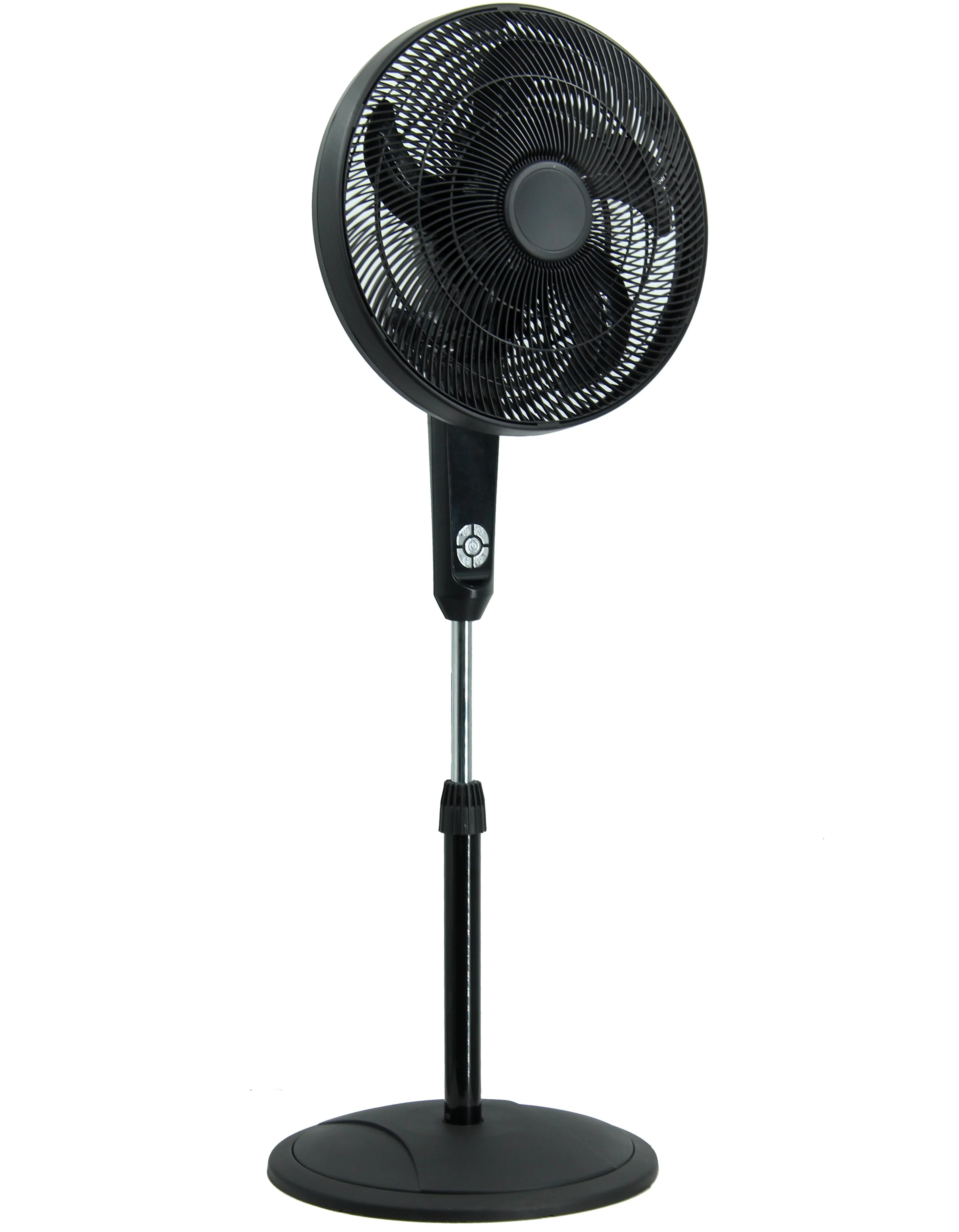 High quality oscillation and tiltingtilting angle adjustable timer standing pedestal electric fan for home With remote control