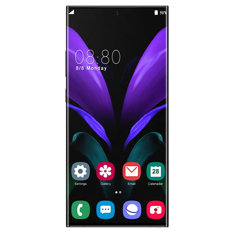 2021 Новая Заметка 20 U + отпечаток пальца NFC android 9 0 смартфон 6 дюймов HD Б/у мобильных телефонов смартфонов с
