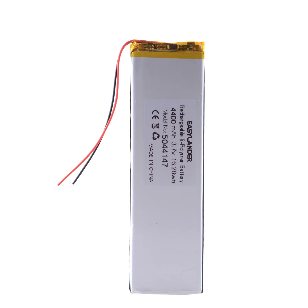 5044147 3.7V 4000mAh lithium polymer rechargeable battery Lipo for GPS DVD PAD power bank e-book camera tablet PC laptop