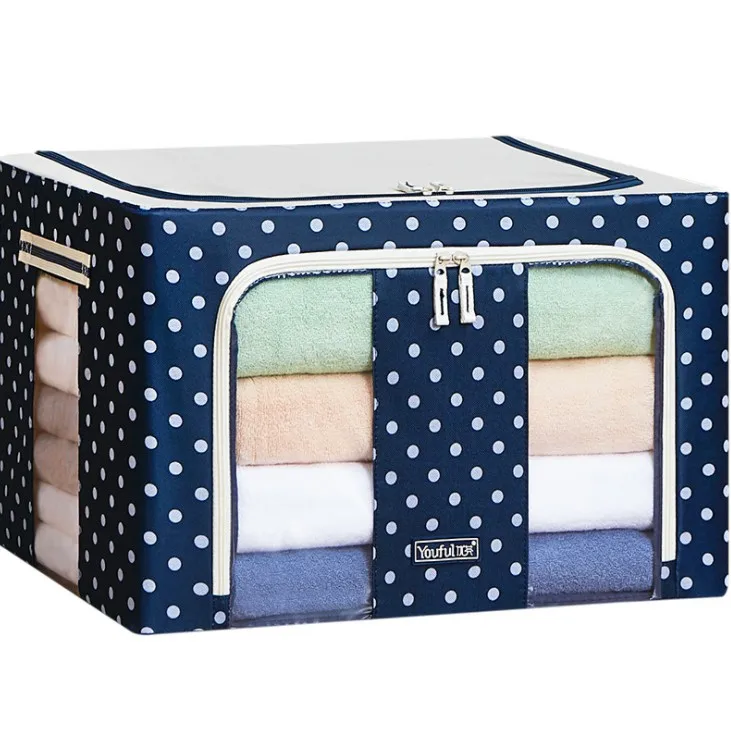 66 л складные контейнеры для хранения, сумка для хранения, органайзер для одежды, складные штабелируемые коробки