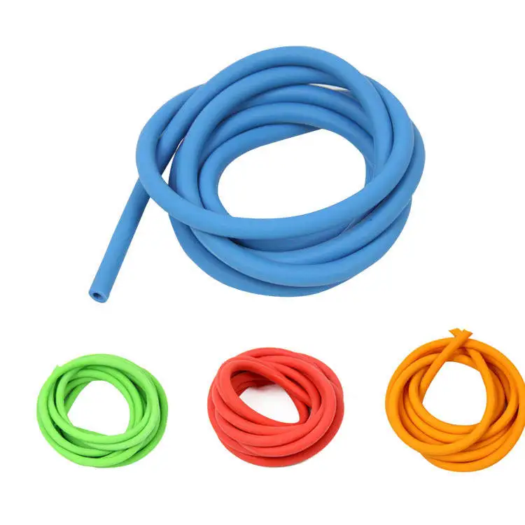 Factory Wholesale Customized Natural Latex Tube Fitness Exercise Stretch Tube for Resistance Training