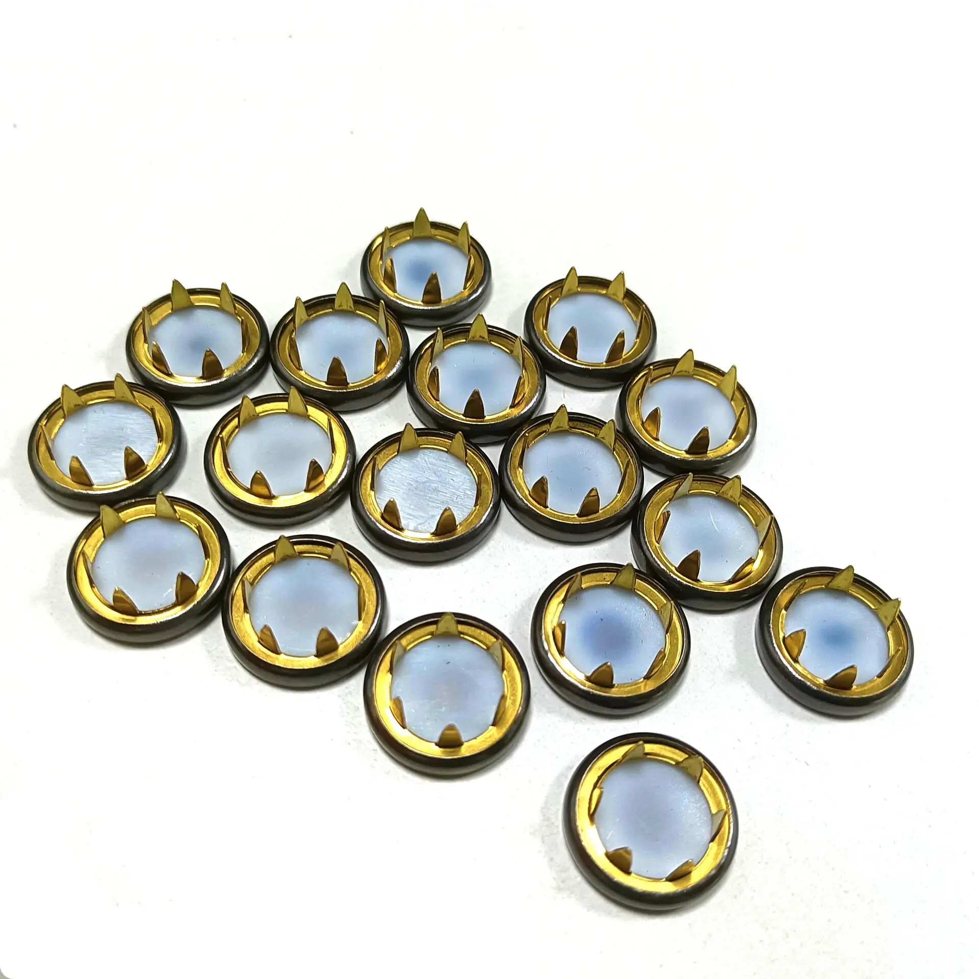 2023HLD factory custom brass prong snap button five claw button