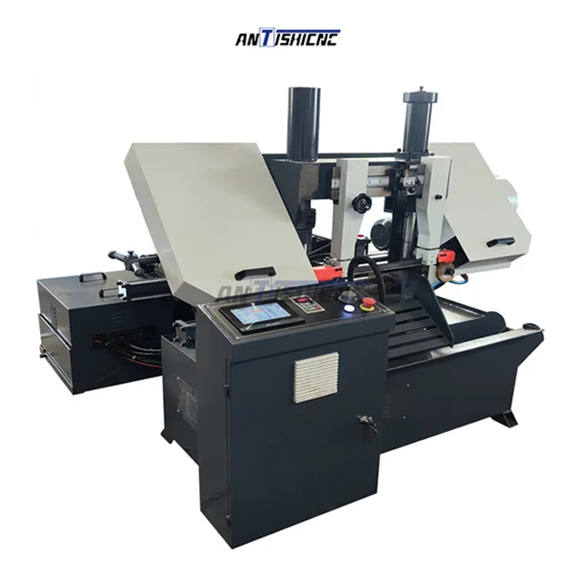 ANTISHICNC GHS4235 CNC Saw Machines Automatic Band Saw Machine Metal Cutting 350mm Fully Automatic Feed Factory Best Price