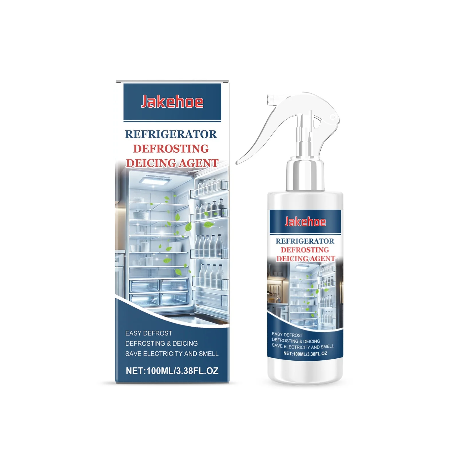 Refrigerator Freezing Agent Spray-On Defrost and Anti-Freezing Snow Cleaning Agent for Cold Storage Deduction