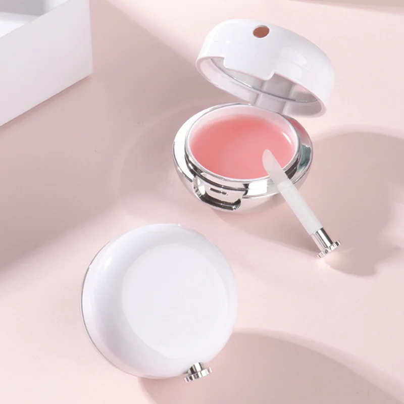 Private label gloss pink lip whitening brightening lightening bleaching cream for dark lips