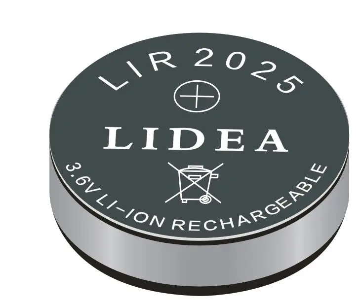 Высококачественные Литиевые Батарейки LIR2025 кнопочного типа, 3,6 В, 25 мАч