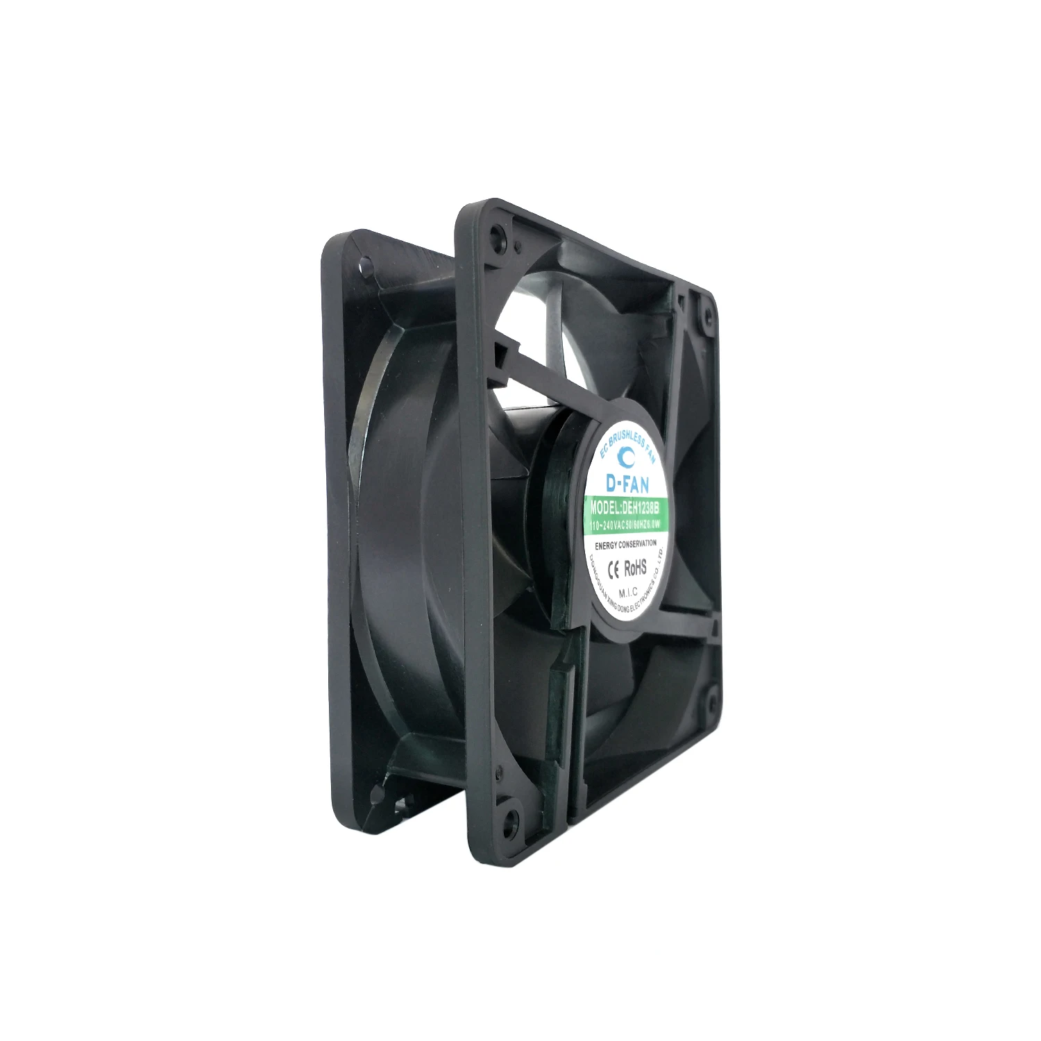 Radiator ventillator fan 120mm 120x120x38mm EC axial cooling fan motor 220v 230v