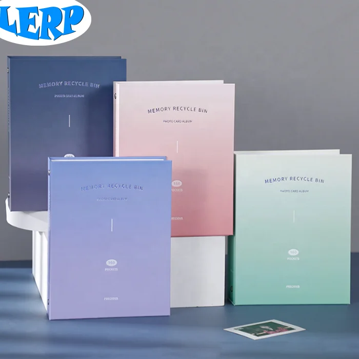 Lerp&Gradient of color photo album for 3 inch fotos film fujifilm instax mini 11/12 album