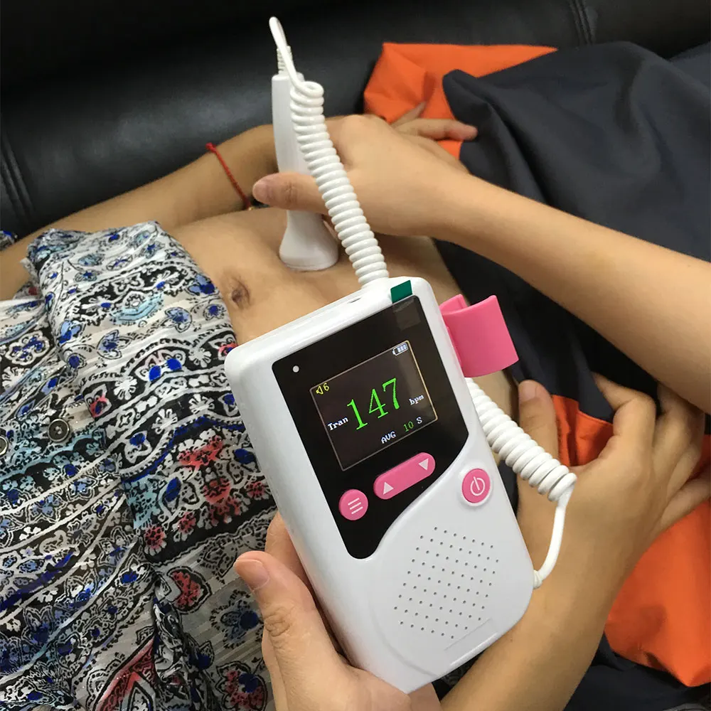 Hot Factory Baby Heart Doppler Factory Wholesale Cheap Fetal Doppler Portable Fetal Doppler Heart Monitor