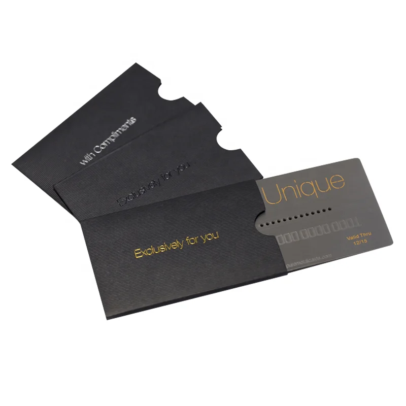 
Custom Contracted Luxury Envelope For Invitation Card Paper Sleeve 
